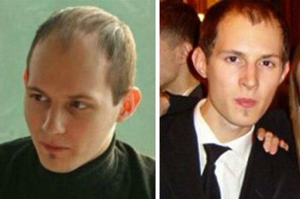 павло дуров без волосся