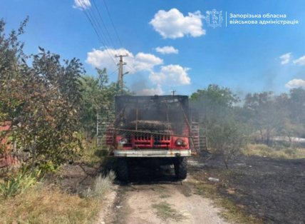 РФ поранила двох рятувальників у Запорізькій області 7 серпня