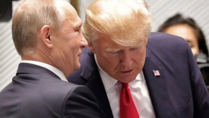Владимир Путин и Дональд Трамп