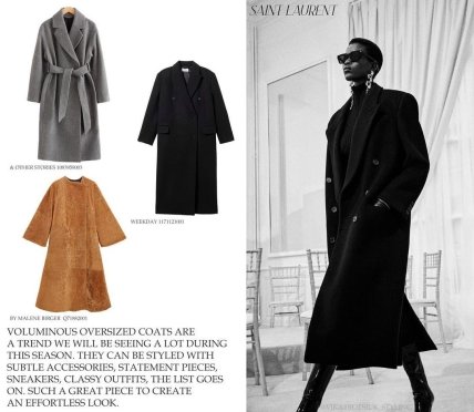 Оверсайз пальто