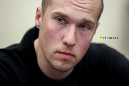 Поліцейський Михайло Дробницький на суді