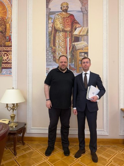 Руслан Стефанчук и Сергей Корецкий