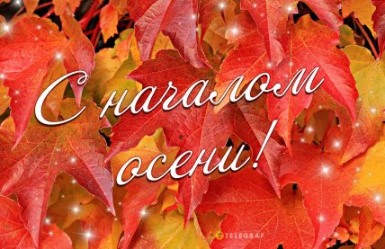 Первый день осени 2025