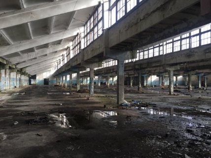 ХБК Херсон руины