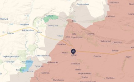 Сіра зона на Донеччині розширюється біля населеного пункту Комар