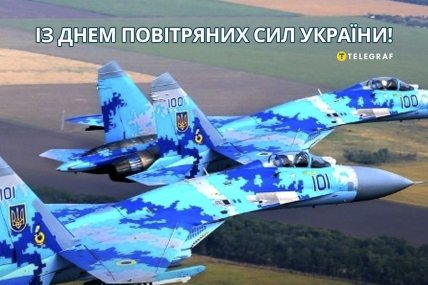 З Днем Повітряних сил України 2023