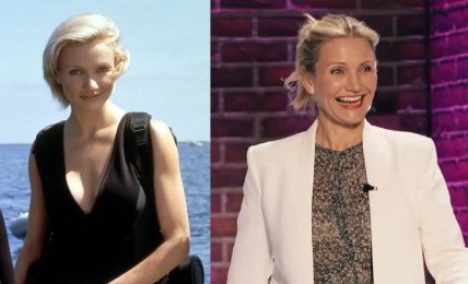 Кемерон Діас у ролі Наталі Кук та зараз, 2023 рік