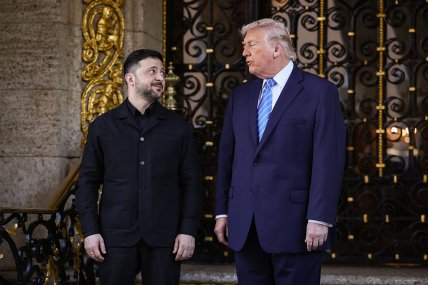 Дональд Трамп, Владимир Зеленский