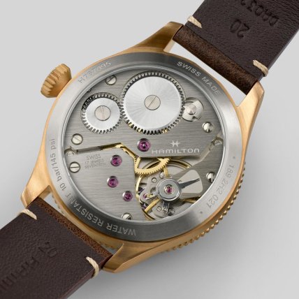 Годинник Hamilton Khaki Aviation Pilot Pioneer Mechanical Bronze 43mm