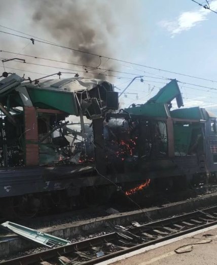 Россия ударила по поезду в Днепропетровской области