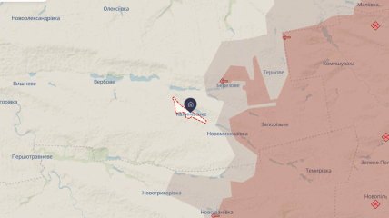 Село Калиновское на карте Deep State