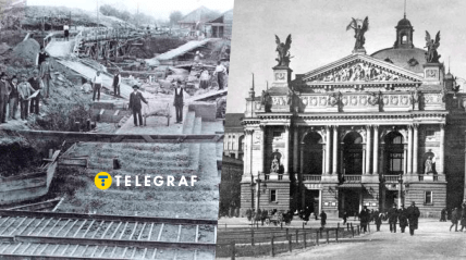 Строительство Львовского национального академического театра оперы и балета имени Соломии Крушельницкой