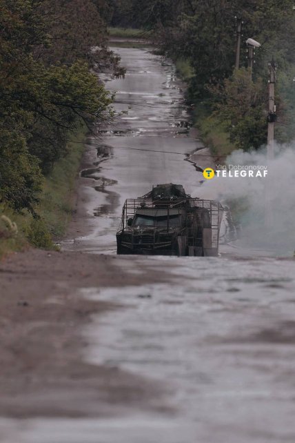 Знищена ББМ ураїнських захисників