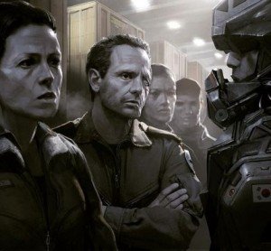 Нил Бломкамп показал иллюстрацию к новому фильму "Чужой"