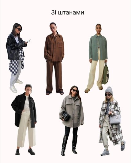 Стильные образы с рубашкой