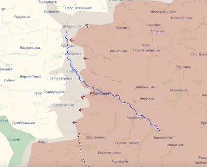 Река Гайчул на карте