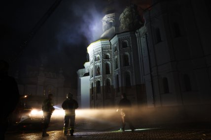 Наслідки атаки на Києво-Печерську Лавру та Успенський собор