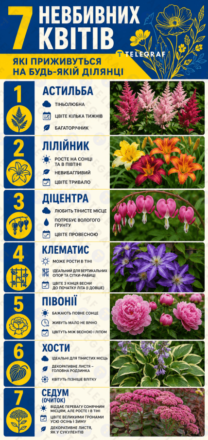 Які посадити квіти, щоб не треба було доглядати - Чому треба посадити півонії, астильбу, лілійник
