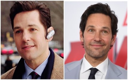 Пол Радд раніше і зараз