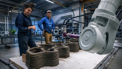 Формы для бетона можно делать из почвы, что снижает расходы, ускоряет строительство и уменьшает вред для окружающей среды