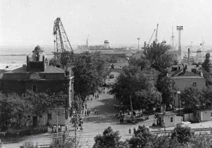 Порт в Одесі до будівництва вокзалу старі фото