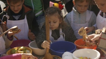 Мастер-класс от Даши Малаховой. Органические яблоки «Смайлик» - изображение №4
