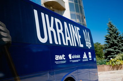 Автобус збірної України з футболу