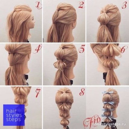 Прически на 1 сентября: пошаговые фото
