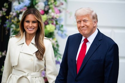 Меланія та Дональд Трамп зараз