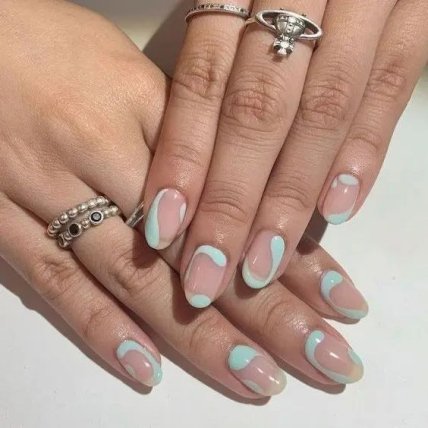 Маникюр по знакам Зодиака - Весы