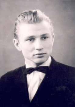 Леонид Кучма в молодости