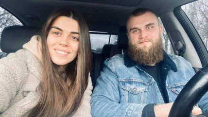 Артем Дмитрук із дружиною Анастасією