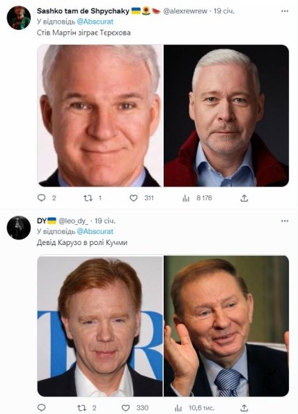 Як би виглядав кастинг на блокбастер про події в Україні — головні ролі