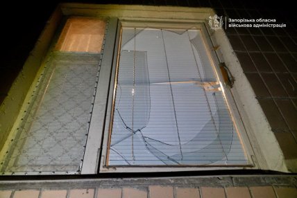 Запорожье после обстрела 16 сентября