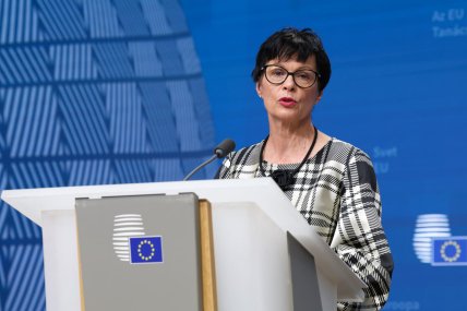 Еврокомиссар по вопросам расширения ЕС Марта Кос. Фото: Совет ЕС