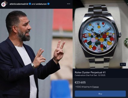 Туран носил часы Rolex Oyster Perpetual 41