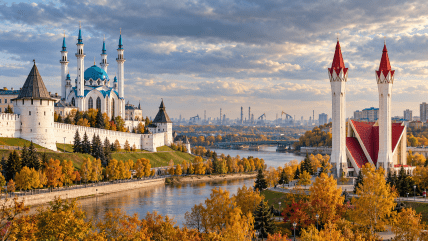 Казань и Уфа