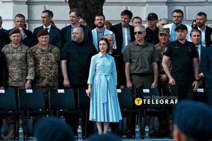 Среди гостей была президент Молдовы Мая Санду