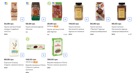 гречка Сільпо