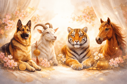 Гороскоп для Козы, Собака, Тигра и Лошади на 2026 год