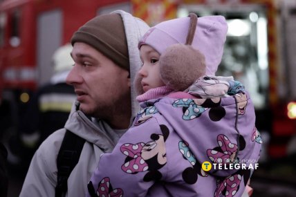 Удар пришелся на обычную многоэтажку, где жили украинцы /Ян Доброносов, "Телеграф"