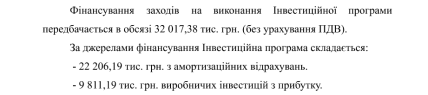 Проект инвестиционной программы КП "Теплоснабжение города Одессы"