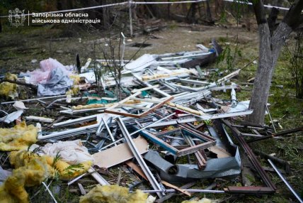 Наслідки атаки РФ на Запоріжжя 10.10.2025