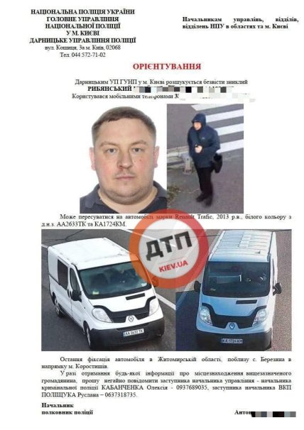 Орієнтування на Юрія Рибянського