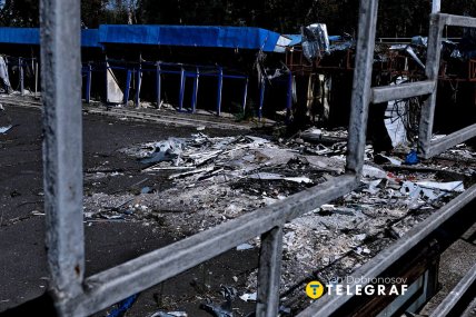 Руйнування в Дружківці