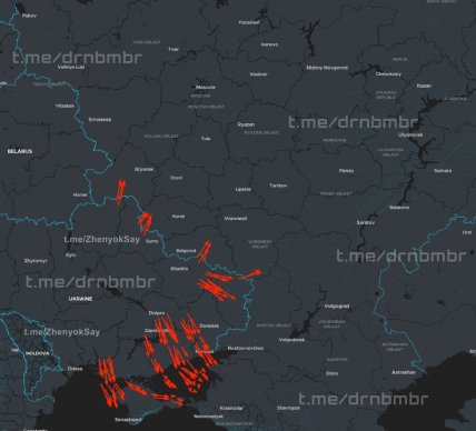 Дрони летять атакувати окуповані території