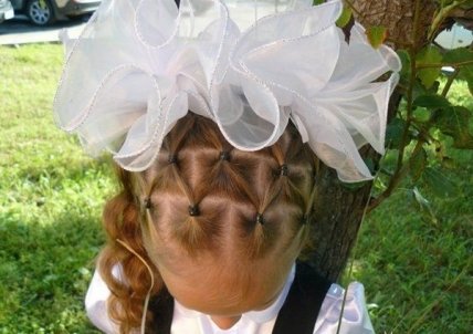 Прически на 1 сентября: пошаговые фото