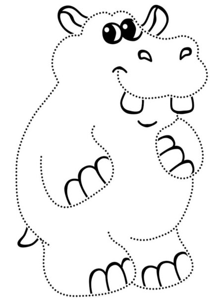 Рисунки по точкам для самых маленьких - изображение №3