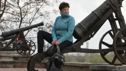 Надія Савченко в молодості