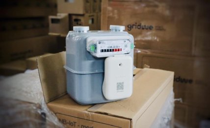 Лічильник газу зі смарт модулем